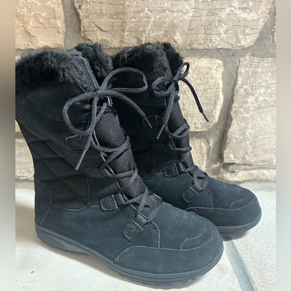 COLUMBIA Ice Maiden II black snow boots